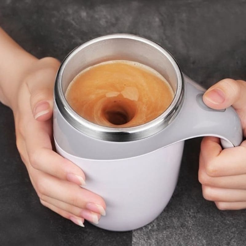 Caneca Térmica Mixer de Inox Portátil Úteis Home