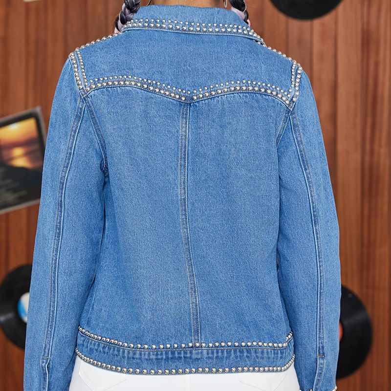 Jaqueta Feminina Jeans Denim