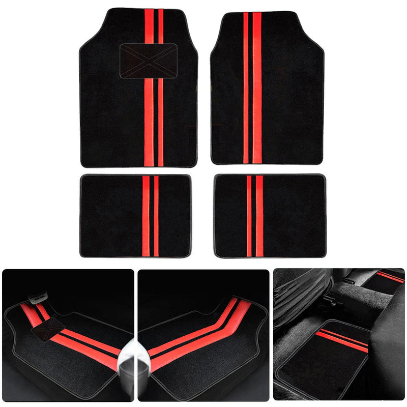 Tapetes Automotivos Universais - Kit 4 Peças