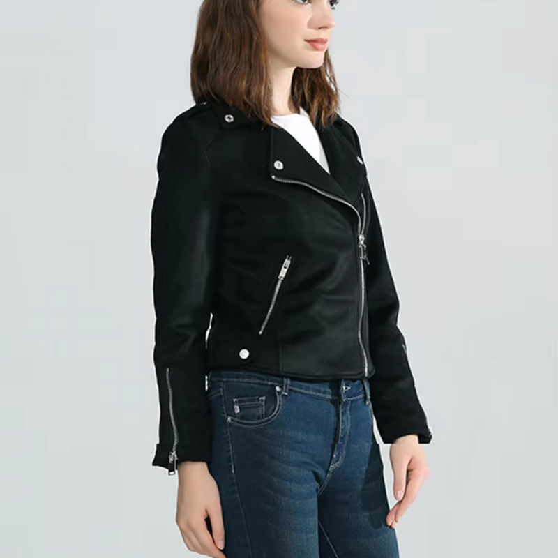 Jaqueta Feminina de Couro